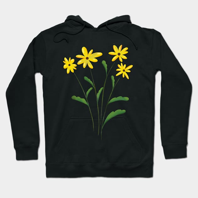 Wildflower springtime Hoodie by annalisaamato